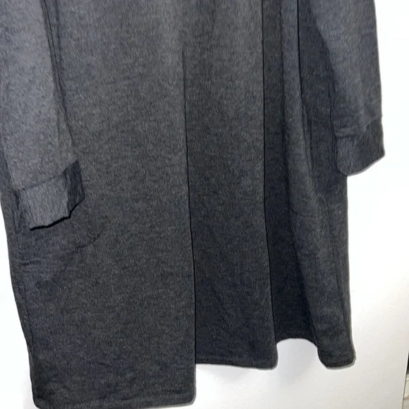 NWOT 3X Studio 1886 Grey Cowel Neck Sweater Dress with pockets - Picture 8 of 13